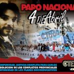 4 de ABRIL PARO NACIONAL DE CTERA.-