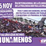#25N: Marchamos por la eliminación de la Violencia contra las Mujeres