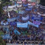 PARO DE AMSAFE CON MARCHA MULTITUDINARIA.-