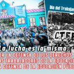23 de mayo: DÍA DEL TRABAJADOR DE LA EDUCACIÓN.-