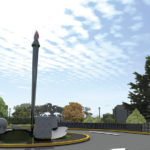 1º DE MAYO INAUGURACIÓN DEL MONUMENTO A LOS TRABAJADORES EN EL TRÉBOL.-