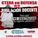 CAMPAÑA DE CTERA POR UNA JUBILACIÓN DIGNA.-