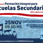 FORMACIÓN INTEGRAL para ESCUELAS SECUNDARIAS.-
