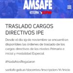 TRASLADOS CARGOS DIRECTIVOS DE INICIAL, ESPECIAL Y PRIMARIA.-