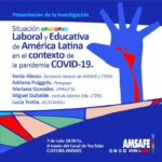 PRESENTACIÓN: «Situación laboral y Educativa de América Latina en contexto de Pandemia».-