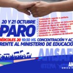 PARO Y MOVILIZACIÓN PROVINCIAL.-