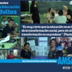 DÍA DE LA EDUCACIÓN DE ADULTOS – 27 DE NOVIEMBRE.-