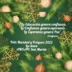 FELICIDADES EN ESTAS CELEBRACIONES DE NAVIDAD Y AÑO NUEVO.-