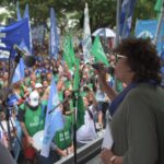 9 de Marzo en Santa Fe, MULTITUDINARIA CONCENTRACIÓN FRENTE AL MINISTERIO