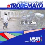 PRIMERO DE MAYO. FELIZ DIA TRABAJADORES Y TRABAJADORAS.-