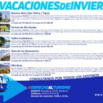 TURISMO VACACIONES DE INVIERNO 2022.-