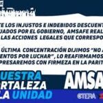 POSICIÓN DE AMSAFE ANTE LOS DESCUENTOS DE LOS DÍAS DE PARO.-
