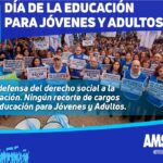 27 de NOVIEMBRE DÍA DE LA EDUCACIÓN PARA JOVENES Y ADULTOS.-