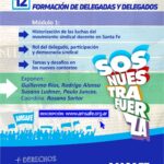 FORMACIÓN PARA DELEGADOS Y DELEGADAS DE ESCUELA.-