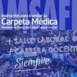 INSTRUCTIVO PARA TRAMITAR LA CARPETA MÉDICA DOCENTE.-
