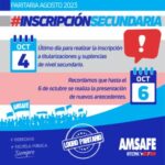 INFORMACIÓN PARA EL NIVEL SECUNDARIO.-