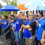 PARO Y MARCHA EN UNIDAD CONTRA EL AJUSTE EN SALUD Y EDUCACIÓN.-