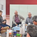 SAN JORGE: RODRIGO ALONSO PARTICIPÓ DE LA REUNION INTERSINDICAL REGIONAL.-