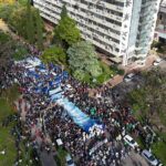 DECIMOS NO A LAS AMENAZAS Y EXTORSIÓN: HISTÓRICA MARCHA DE AMSAFE CON 90% DE ADHESIÓN AL PARO
