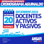 CRONOGRAMA DE AGUINALDO PARA DOOCENTES.-