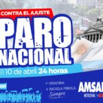 CTERA CONVOCA A PARO NACIONAL DOCENTE EL 10 DE ABRIL Y A MOVILIZACIÓN EL 9 DE ABRIL EN TODO EL PAÍS EN DEFENSA DE LA EDUCACIÓN PÚBLICA Y LAS JUBILADAS Y JUBILADOS.-