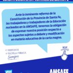 Camino a la reforma de la Constitución Provincial.