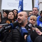 Conferencia de prensa de Rodrigo Alonso.