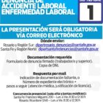 NUEVA MODALIDAD PARA LA DENUNCIA DE ACCIDENTES DE TRABAJO Y ENFERMEDADES PROFESIONALES
