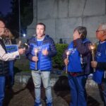 Marcha de antorchas.