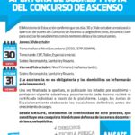 APERTURA DE SOBRES Y NOTA DEL CONCURSO DE ASCENSO.