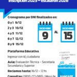 AMSAFE SAN MARTÍN INFORMA: CRONOGRAMA DE LA EVALUACIÓN TÉCNICA PARA SUPLENCIAS DE CARGOS DE SECRETARÍA – INSCRIPCIÓN 2025 / ESCALAFÓN 2026