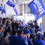 Concentración en el Ministerio de Trabajo