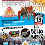 FESTIVAL PROVINCIAL EN DEFENSA DE LA EDUCACIÓN PÚBLICA.